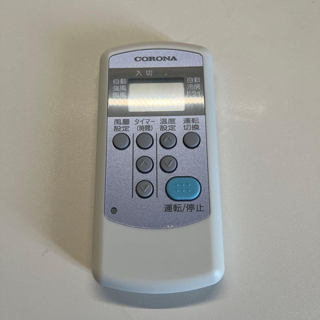 CORONA 窓用冷房専用エアコン CW-1625R-WS （25年4月購入）