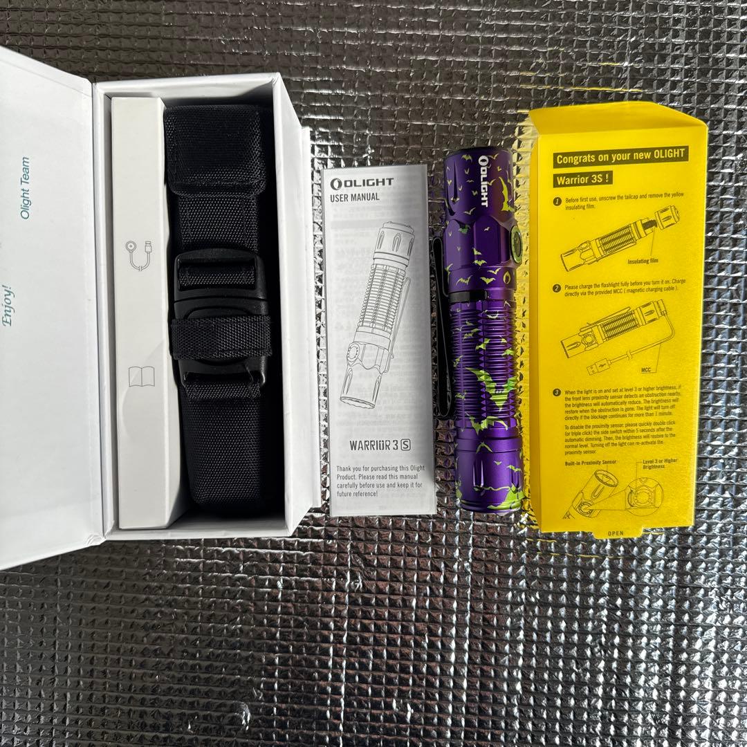 Olight Warrior 3S 懐中電灯 限定版