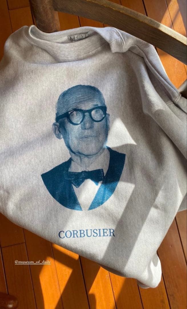 museum of daily コルビュジェスウェット