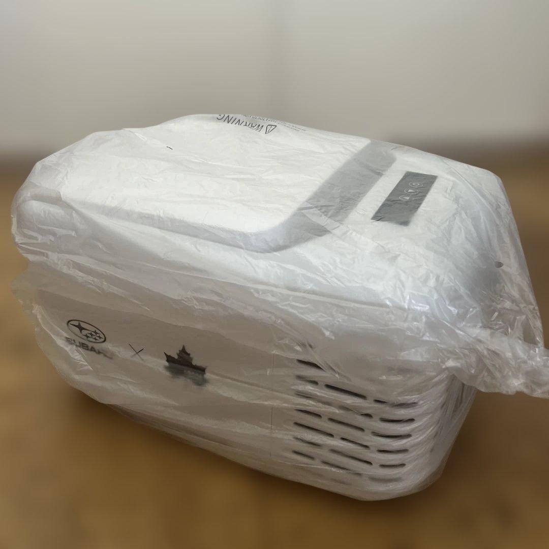 新品 ポータブル冷蔵庫 SUBARU LOGOS コラボモデル 非売品