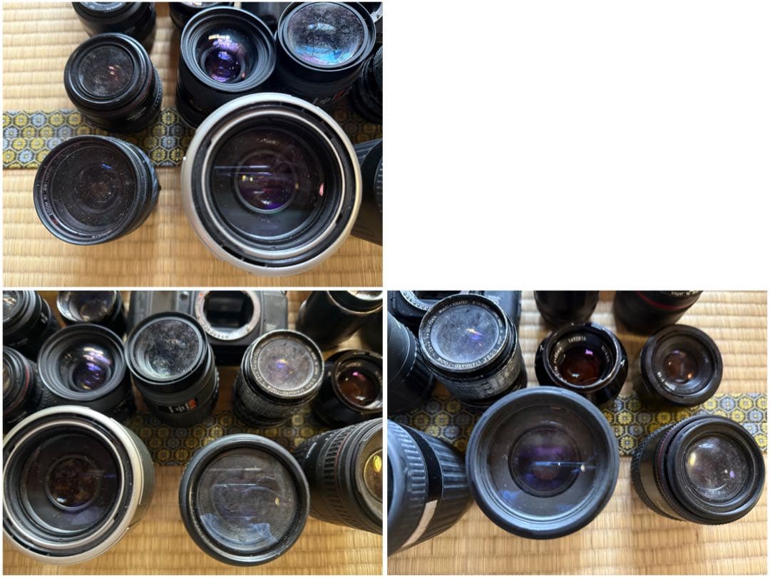 【O-1698】カメラ フィルムカメラ レンズ まとめ Canon ミノルタ