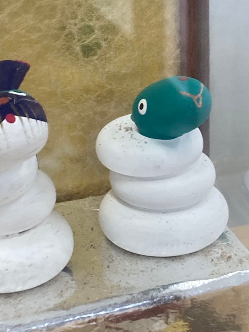 値下げ！おぐら屋　干支人形　オリジナル木箱入り　木彫 十二支　鳥取伝統工芸品