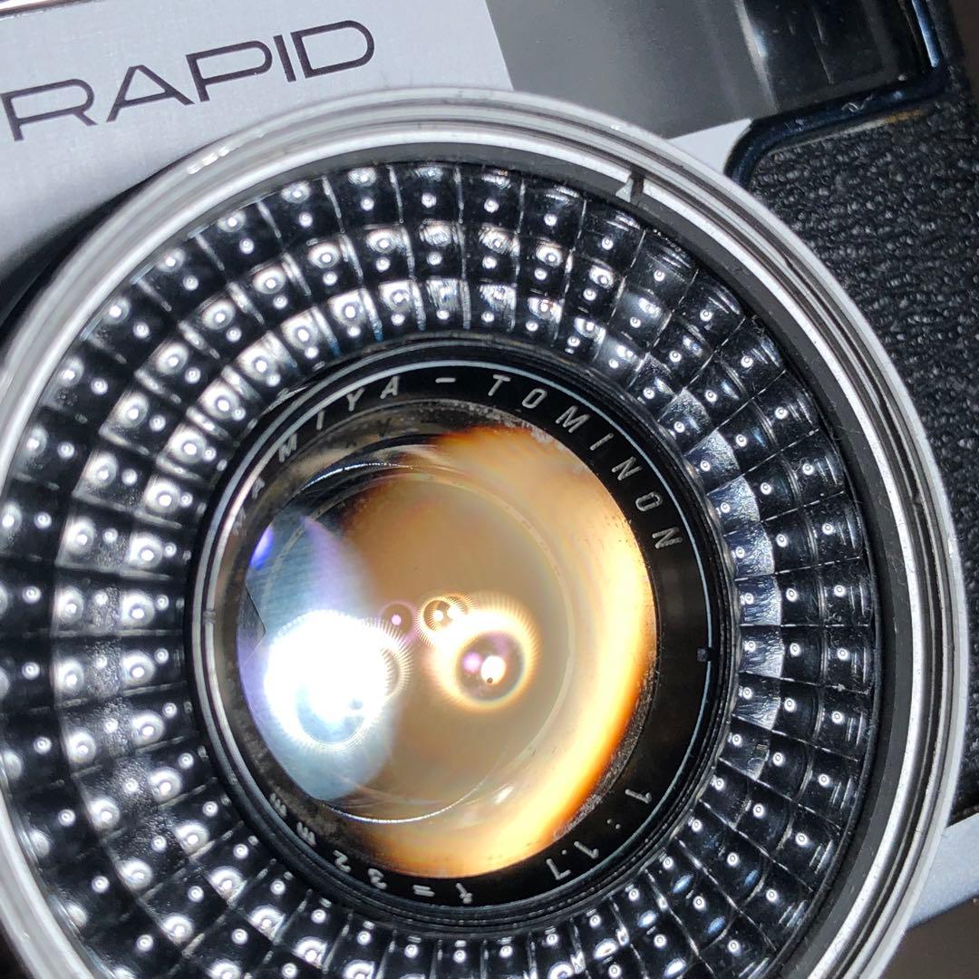 富岡光学レンズ　MYRAPID MAMIYA TOMINON 32mm f1.7