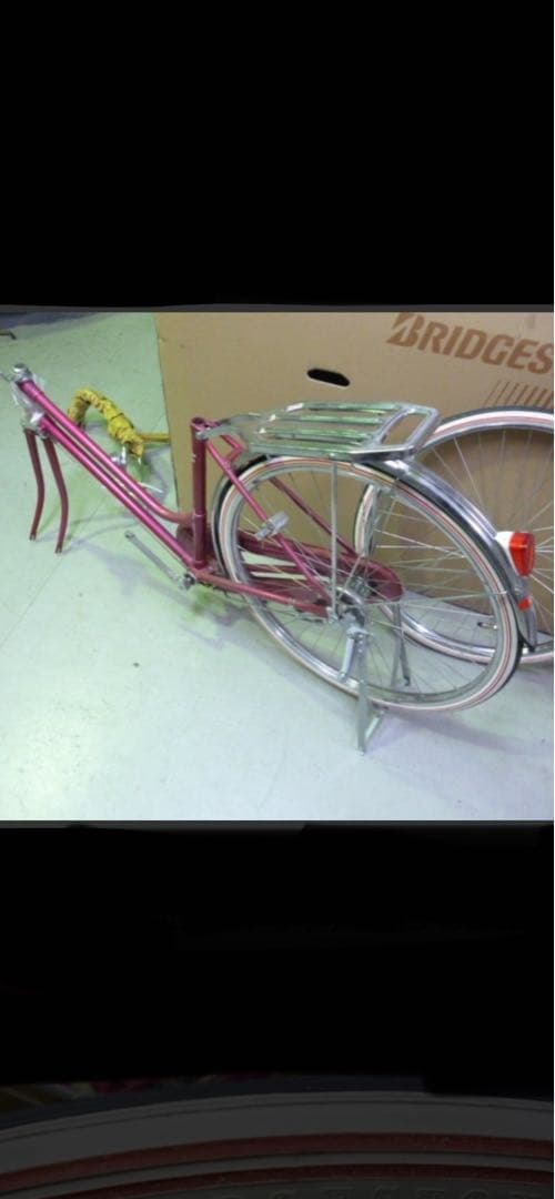 ビンテージ　自転車　婦人車