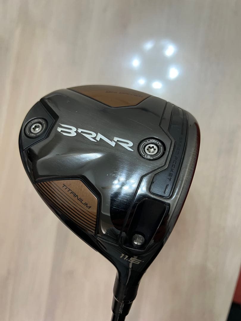 テーラーメイド バーナーミニドライバー BRNR 11.5フレックスS カバー付