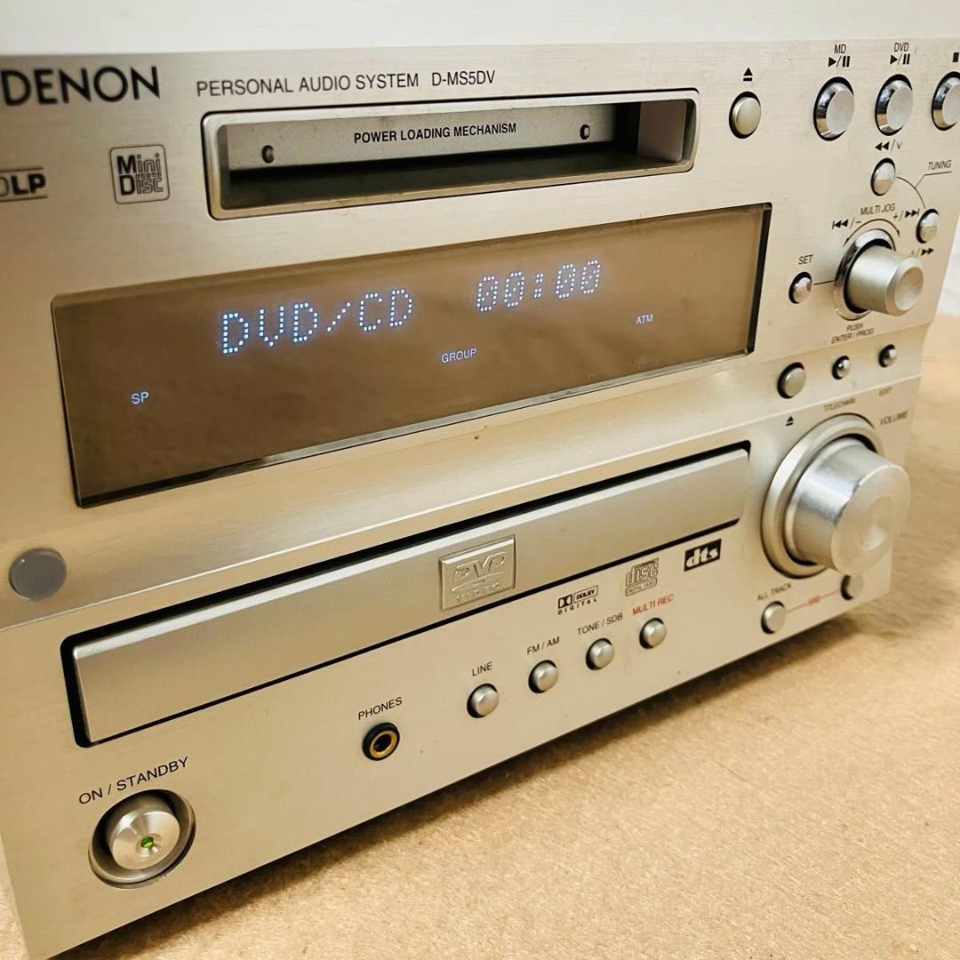 【動作品】DENON システムコンポ D-MS5DV USC-MS3 デノン