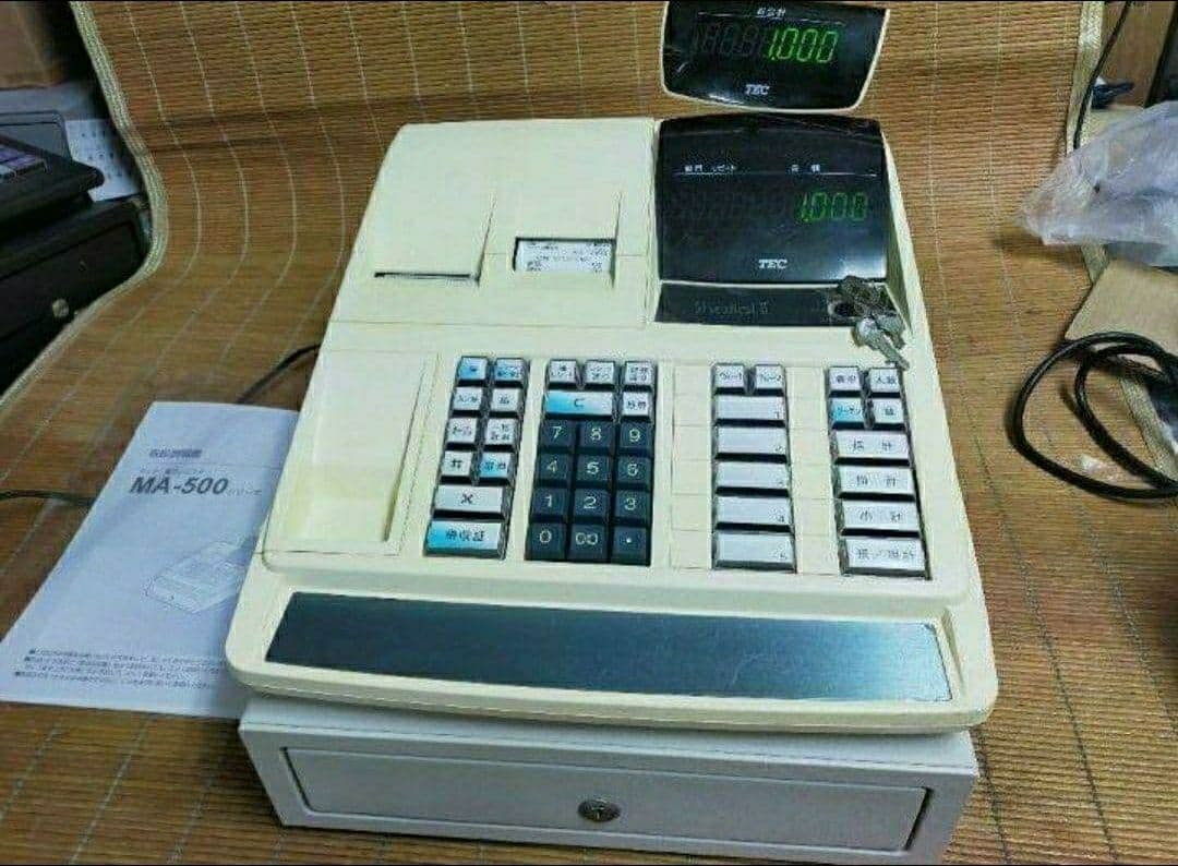 テックレジスター　MA-500　ツインプリンター　人気機種　277700