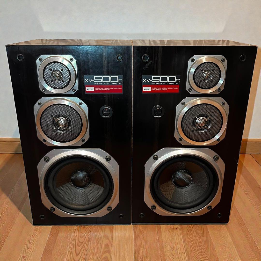 超稀少❣️完動品✨Sansui XV-500C スピーカー ペア 1985年発売