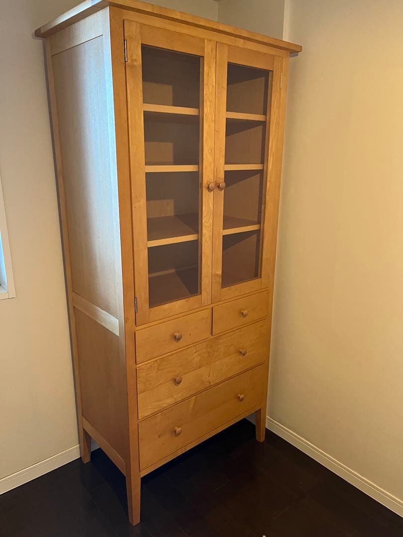 TIMELESS COMFORT メイプル無垢材 キッチンキャビネット