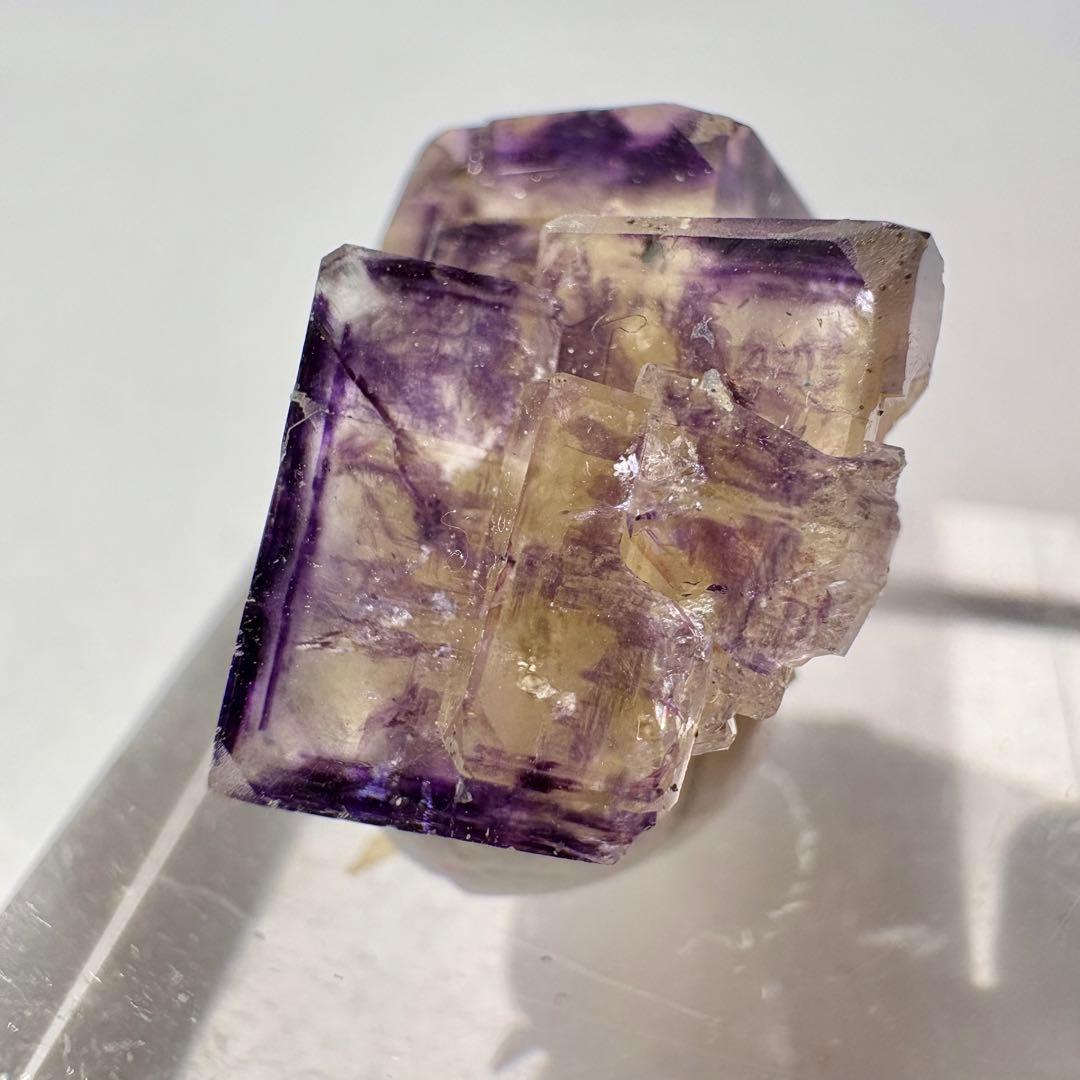 498 ナミビア　パープルバニーポケット　フローライト