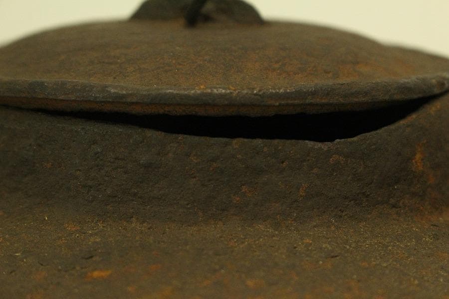 茶道具 古作 吊釜 揃 時代物(A797)