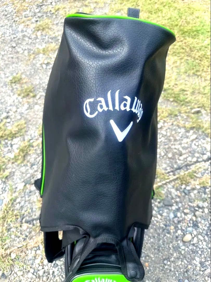 【極美品】Callaway Elyte スタンドバッグ ブラック/グリーン