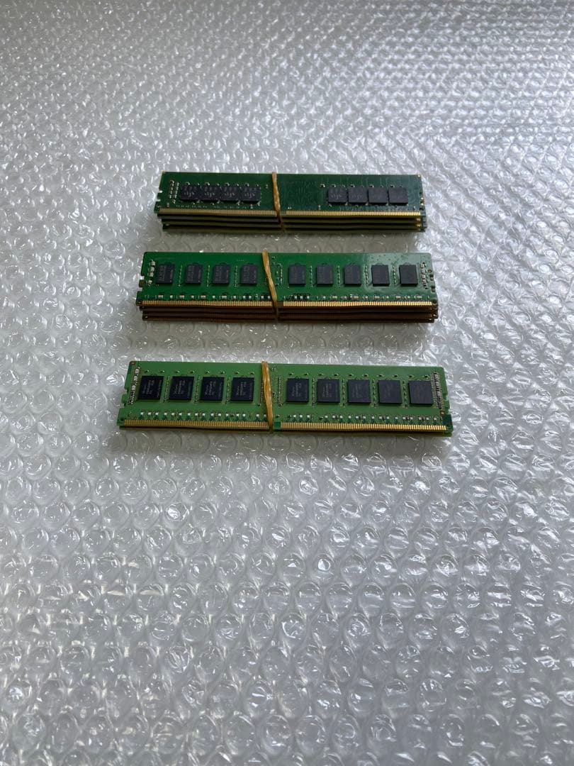 メモリー DDR4 8GB 2133 3種 計10枚 ジャンク