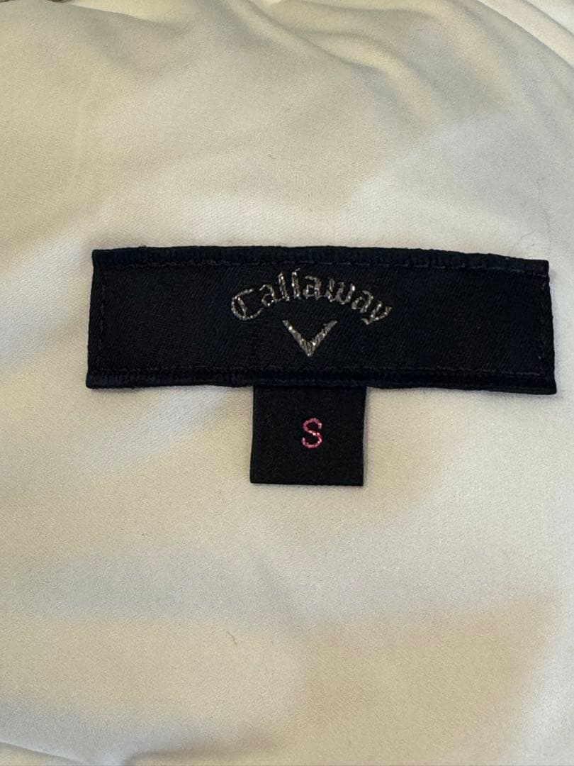新品未使用 Callaway 防寒ゴルフパンツホワイト冬白キャロウェイ防風撥水