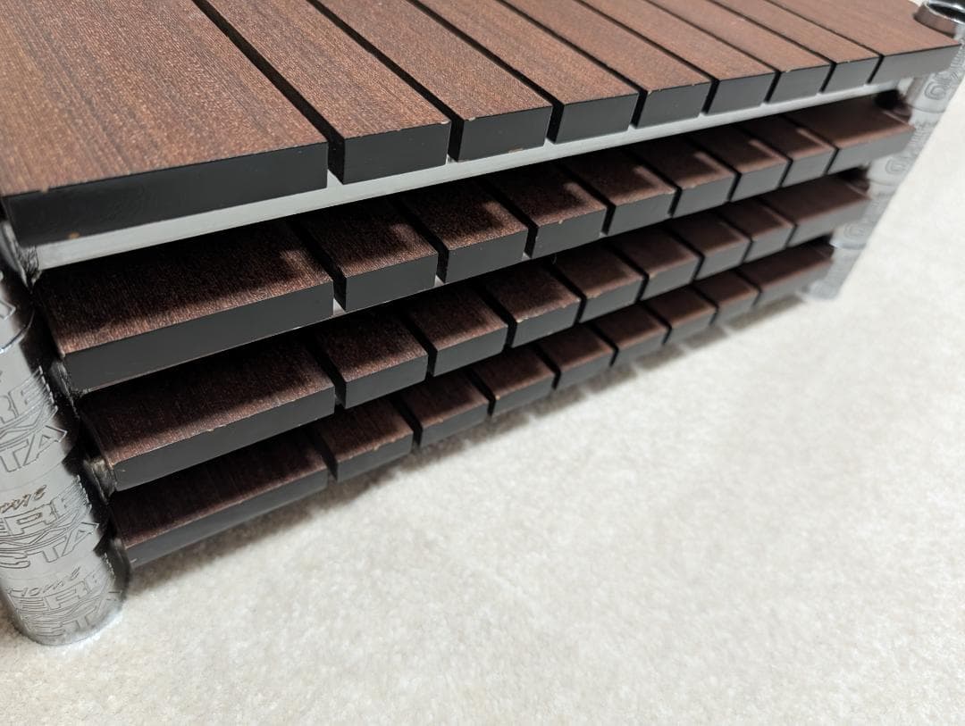 ホームエレクター ブランチシェルフ ダークブラウン 4枚 W600 × D450