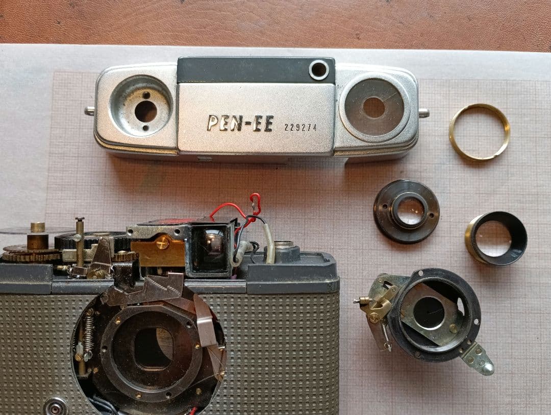 のいん、フィルムカメラ【整備、完動品、美品】オリンパスペンEES