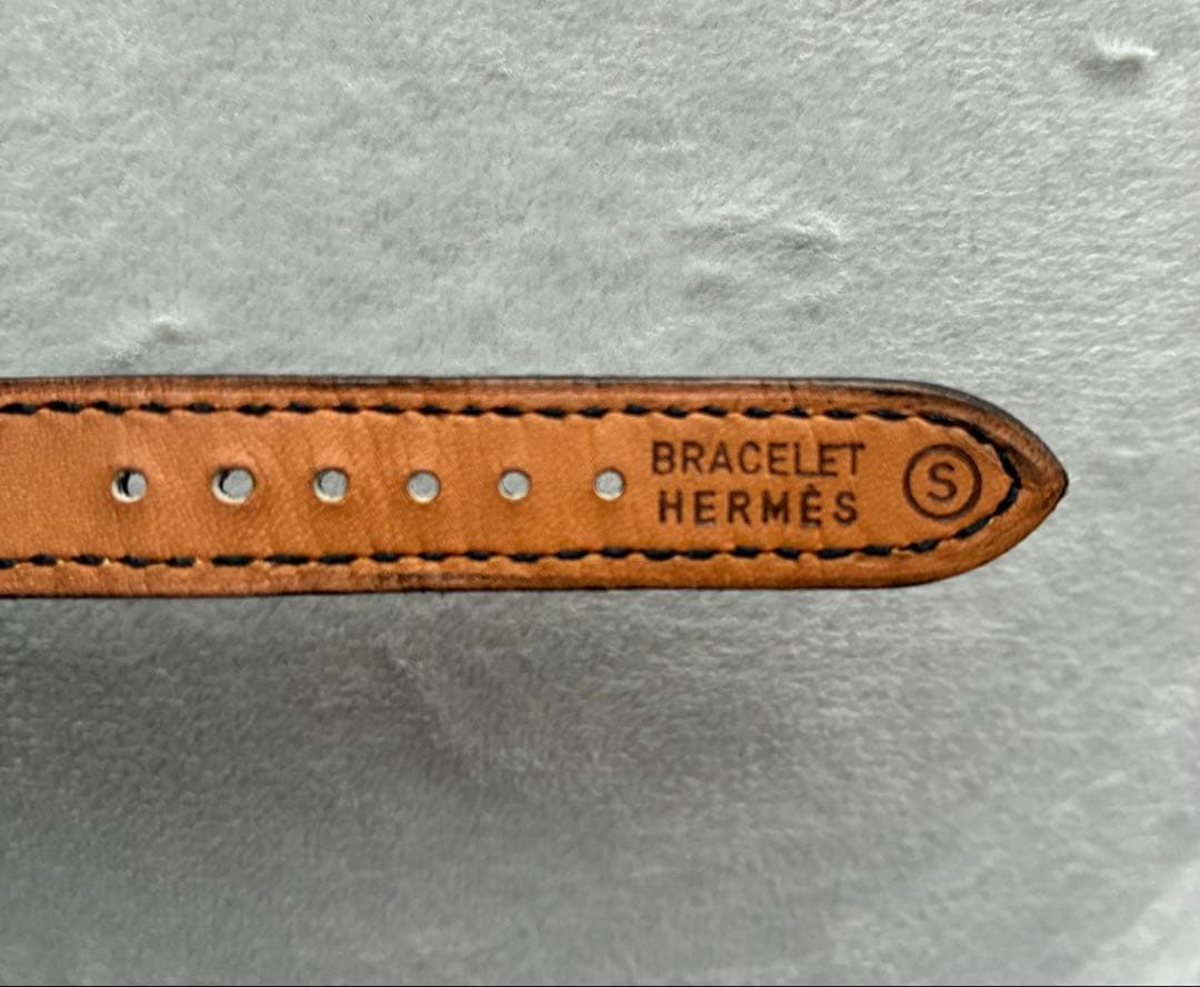 HERMES エルメス　ケリーウォッチ　ブラックレザー