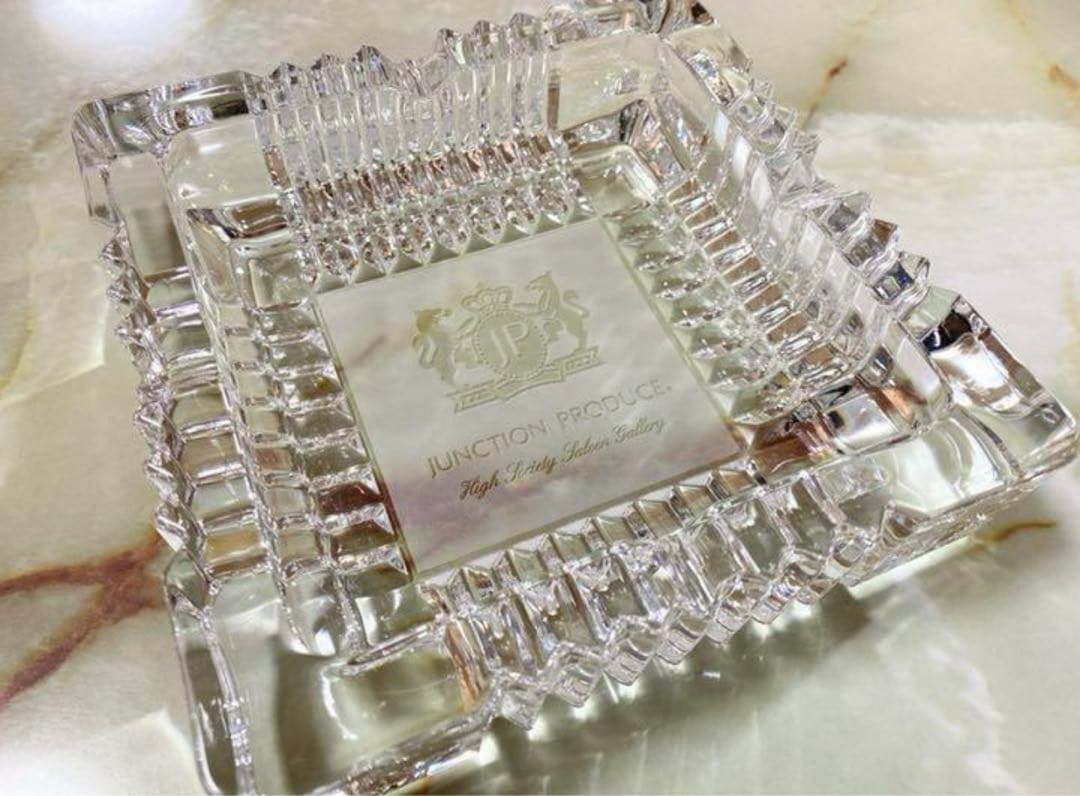 送料込み！　四角　灰皿　本物　ジャンクションプロデュース