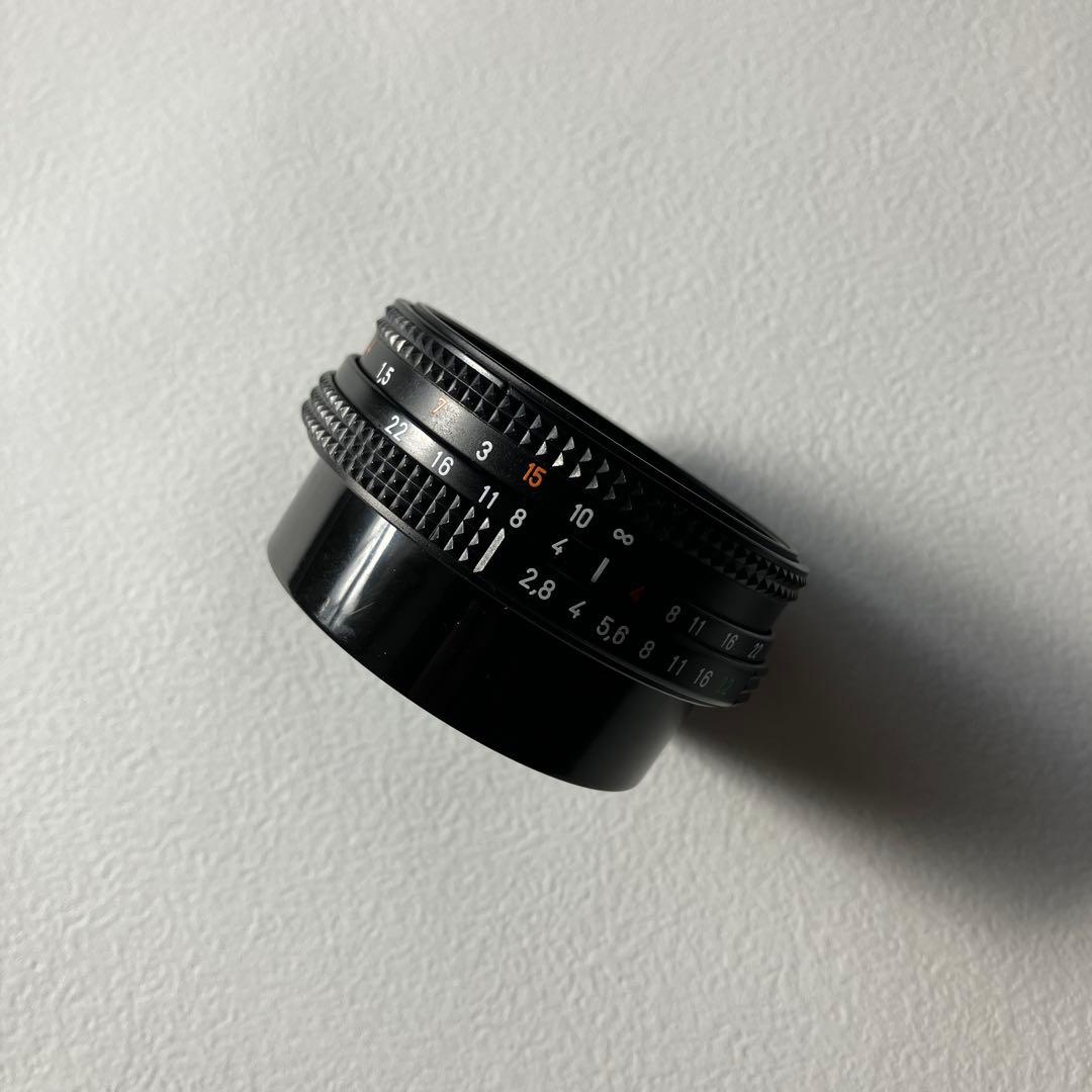 レンズ(単焦点) carl zeiss contax tessar 45mm f2.8 mmj