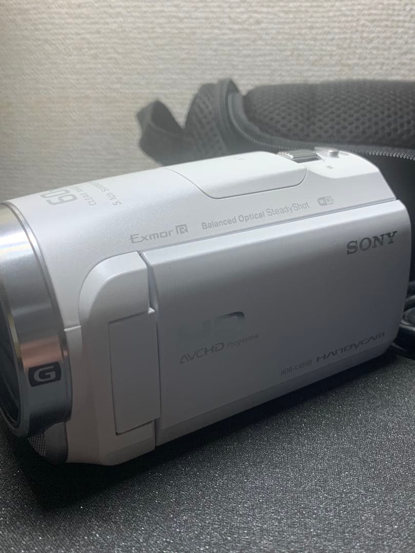 SONY Handycam HDR-CX680 ホワイト