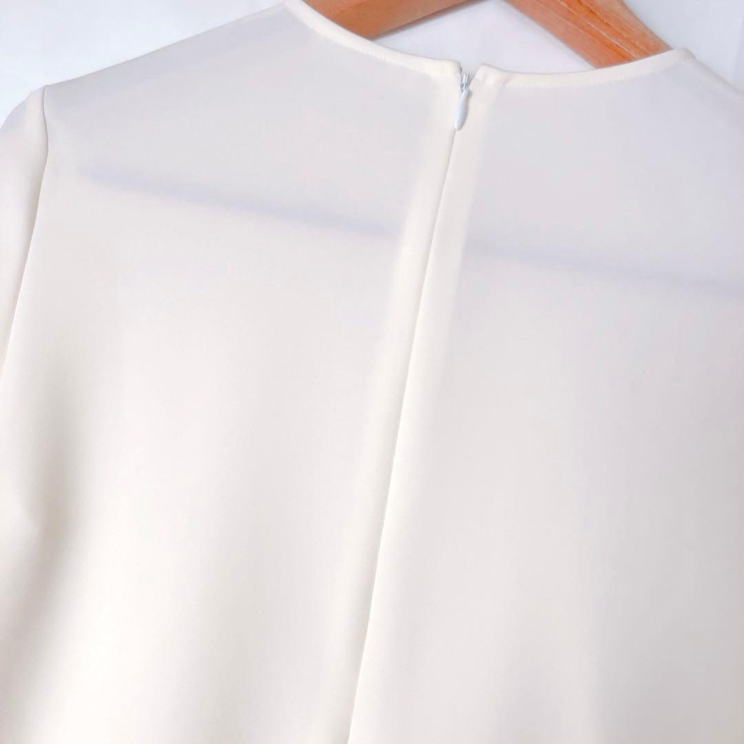 YOKOCHAN ロングスリーブ ヘムギャザー ブラウス 38