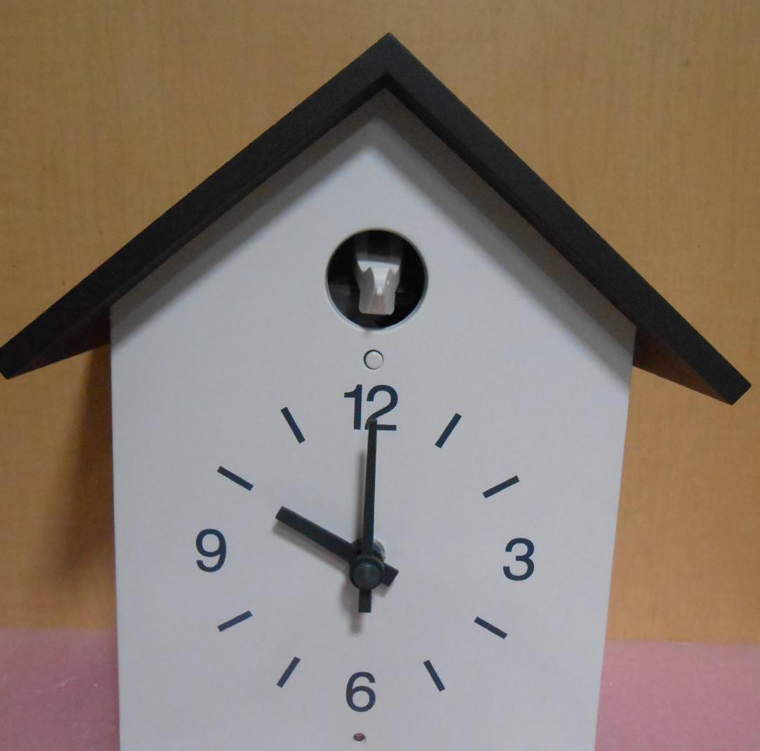 無印良品　鳩時計 大 限定色ダークブラウン－４