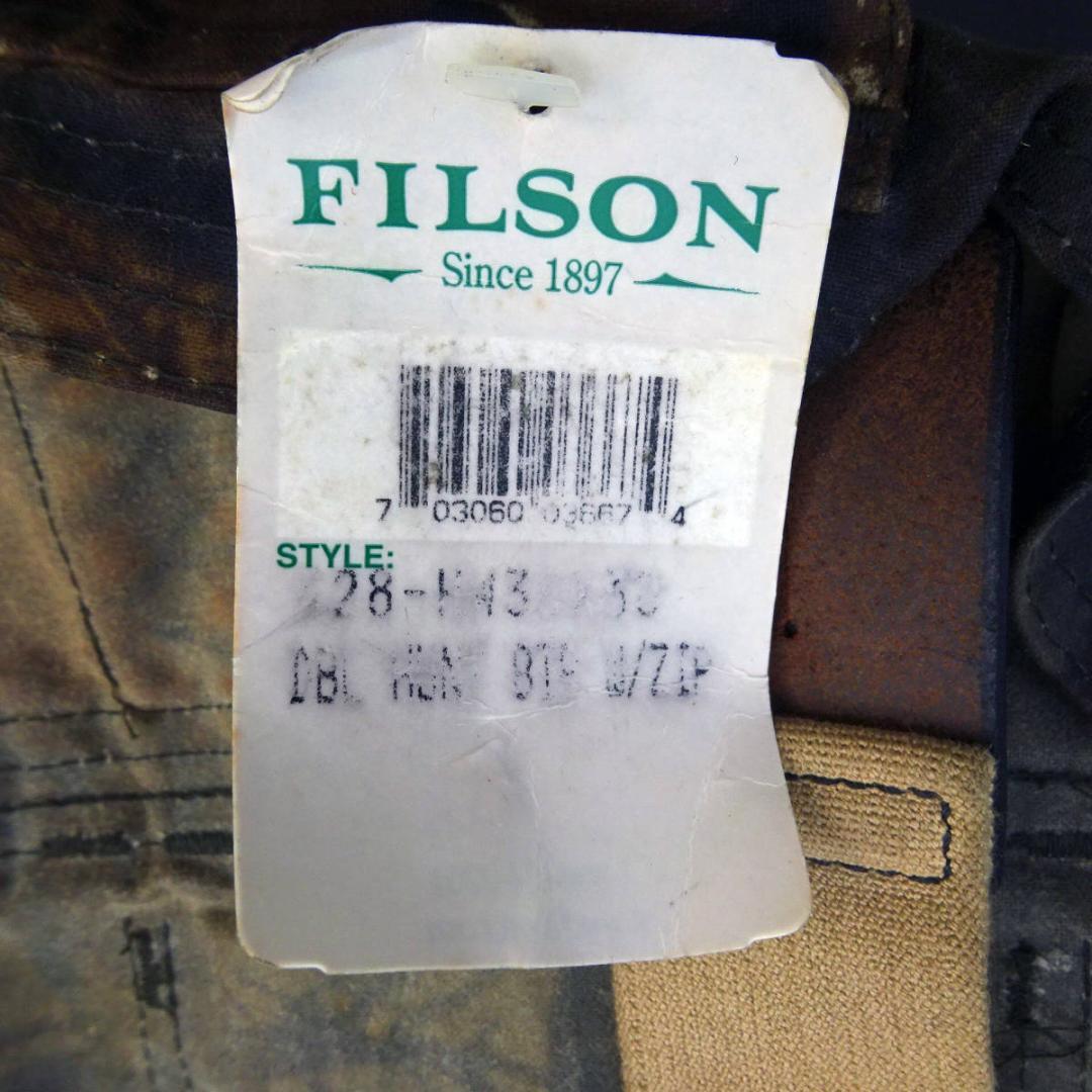 フィルソン オイルド加工ワックスオーバーオール FILSON リアルツリーつなぎ