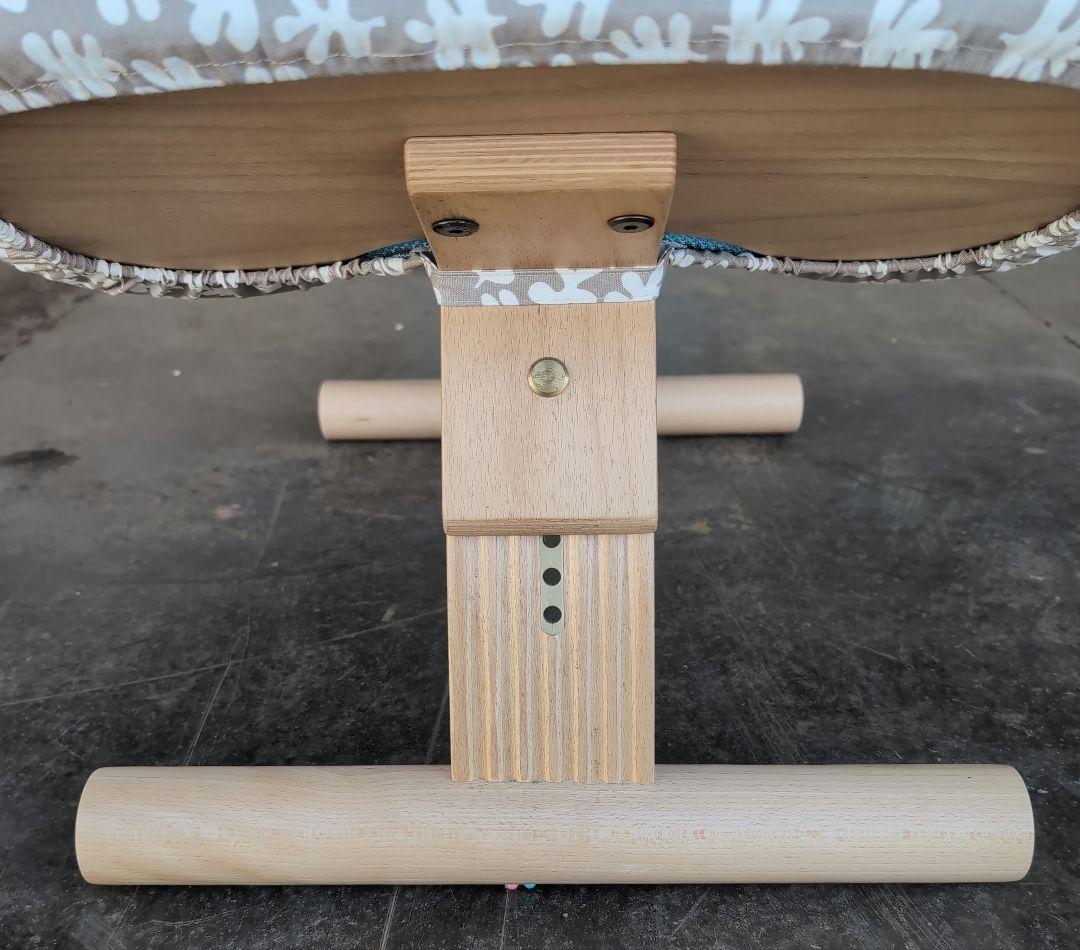 中古美品、バランスイージーミントグリン座面カバー付き