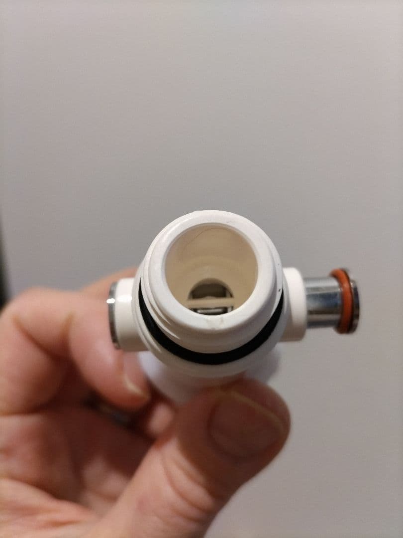 【極美品】ピュアブル　マイクロバブルシャワーヘッド　手元止水栓付き