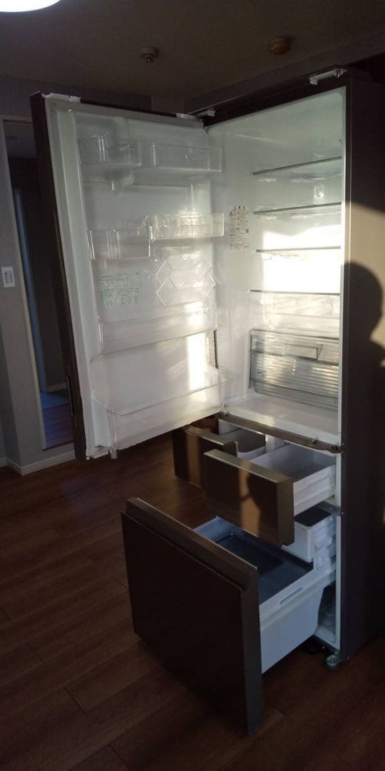 SHARP4ドア SJ-GT41B-T410Lどっちもドア サテンブラウン