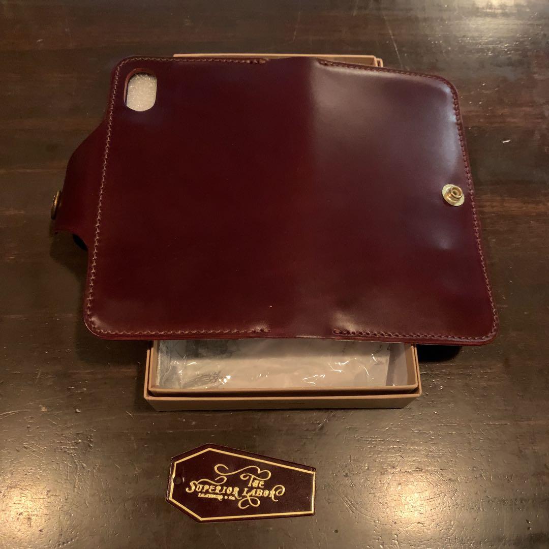 新品箱入りSUPERIOR LABORシュペリオールレイバーiPhoneXケース