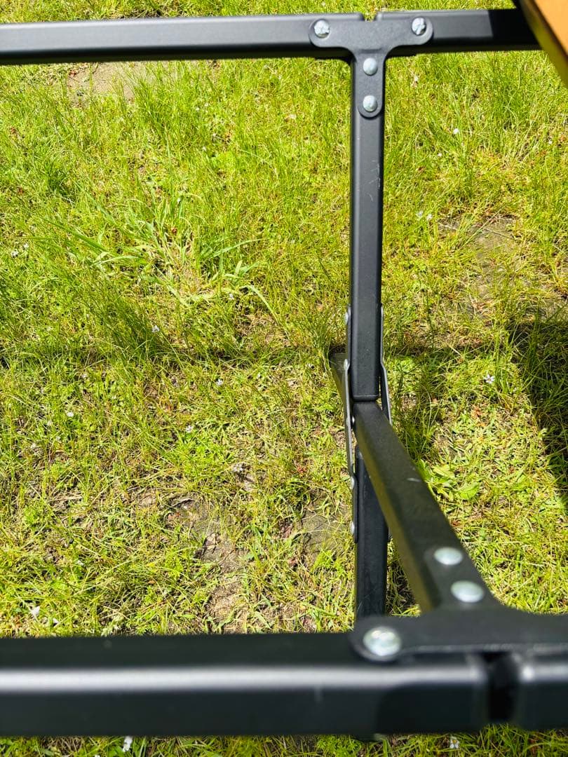 QUICK CAMP クイックキャンプ ウッドロールテーブル QC-WTX120