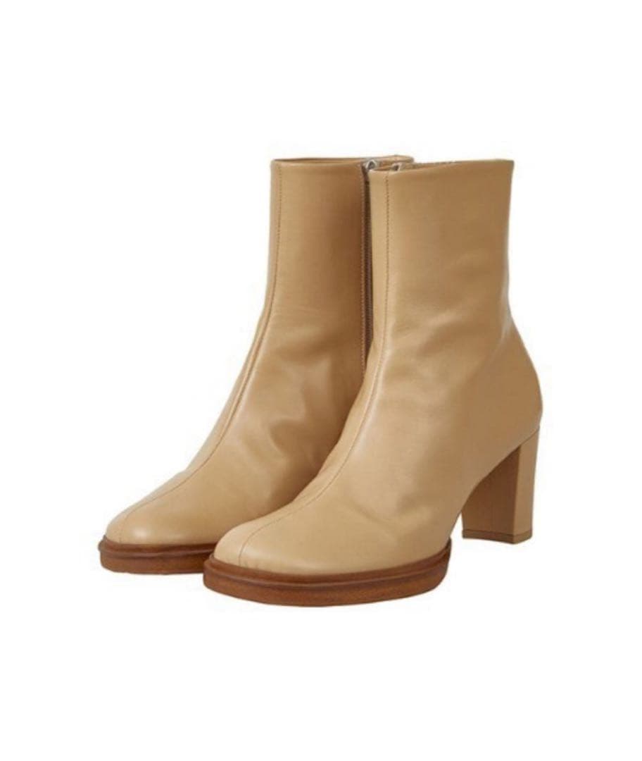 靴 CLANE EDGE ROUND SHORT BOOTS