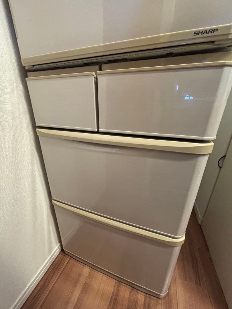 【シャープ】冷蔵庫 SJ-PW42A-C 424L 2015年 家電　送料込