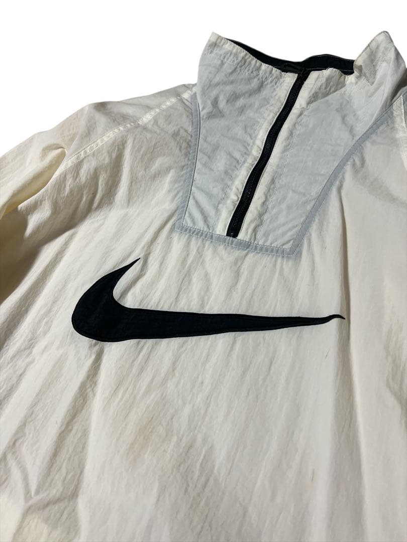 90年代〜00年代NIKE ナイキ ハーフジップ　刺繍 プルオーバー ジャケット