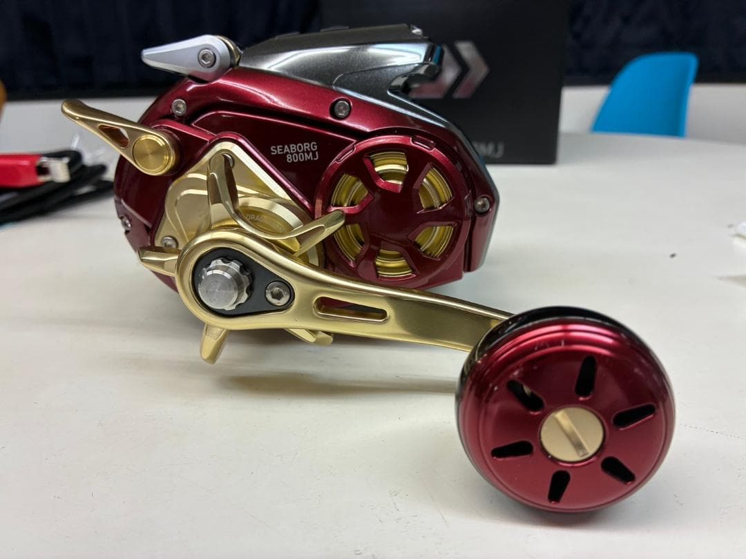 美品 ダイワ シーボーグ 800 MJ 電動リール キハダマグロ クエ 大物釣り