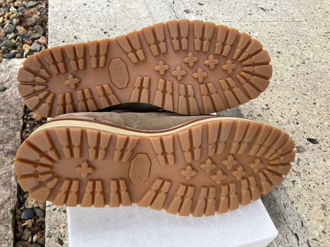 ノンネイティブ ワーク シューズ ビブラム ブーツ イタリア製 ベージュ