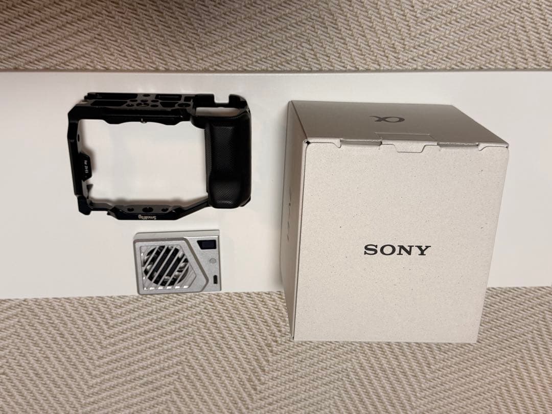 SONY ZV-E1 ／SmallRig ケージ・ULANZI 冷却ファン付
