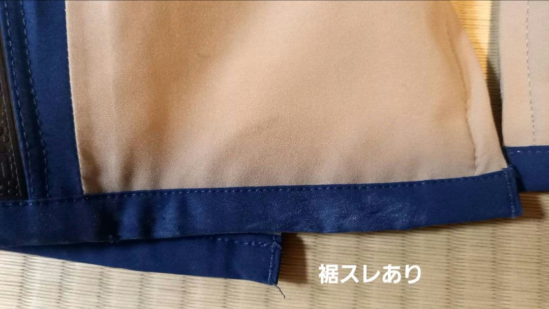 クリーニング済23－24オンヨネスキーウエア上下セット　サンド×ネイビーサイズM