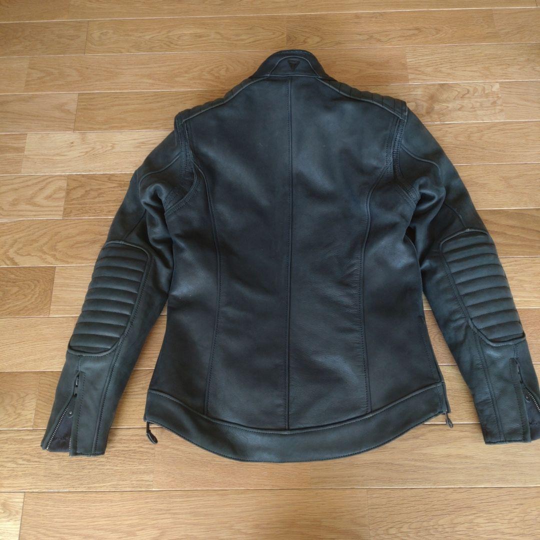 TRIUMPH ブラック シングルライダースジャケットXSサイズ　Ladies