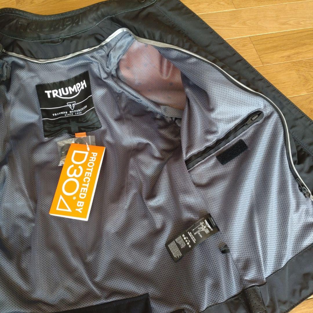TRIUMPH ブラック シングルライダースジャケットXSサイズ　Ladies