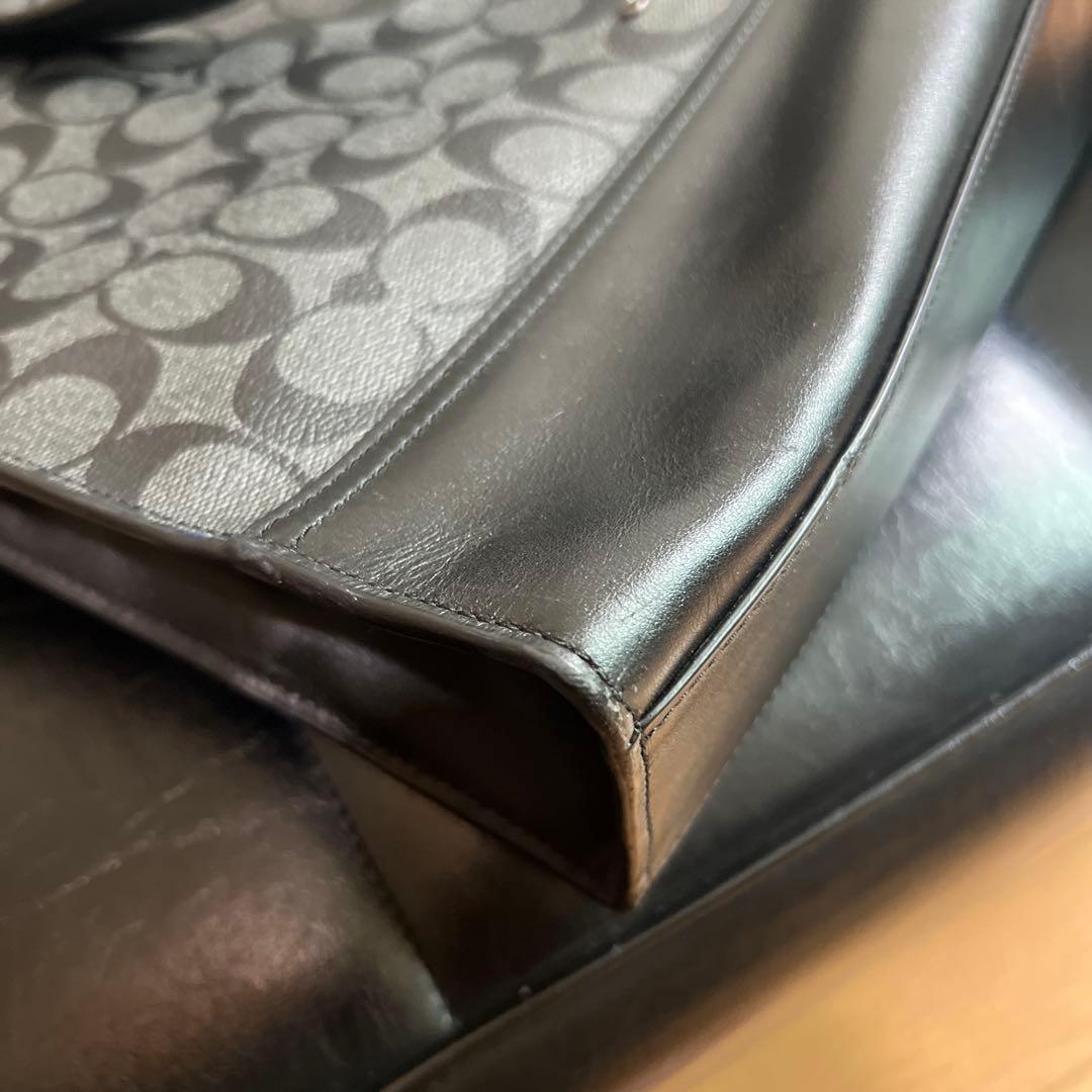 【極美品】COACH コーチ グラハム ストラクチャード ビジネス トートバッグ