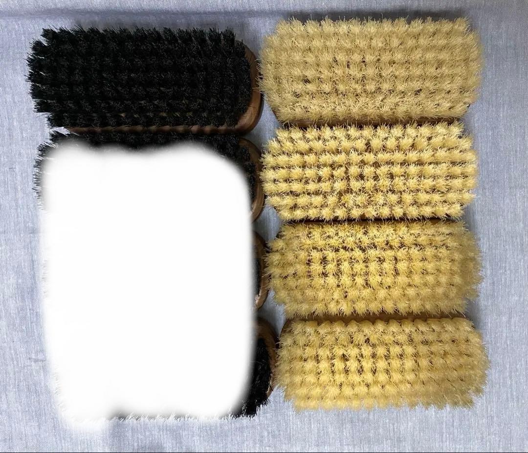 M.MOWBRAY 紗乃織 刷子 豚毛　黒1本 白4本　計5本