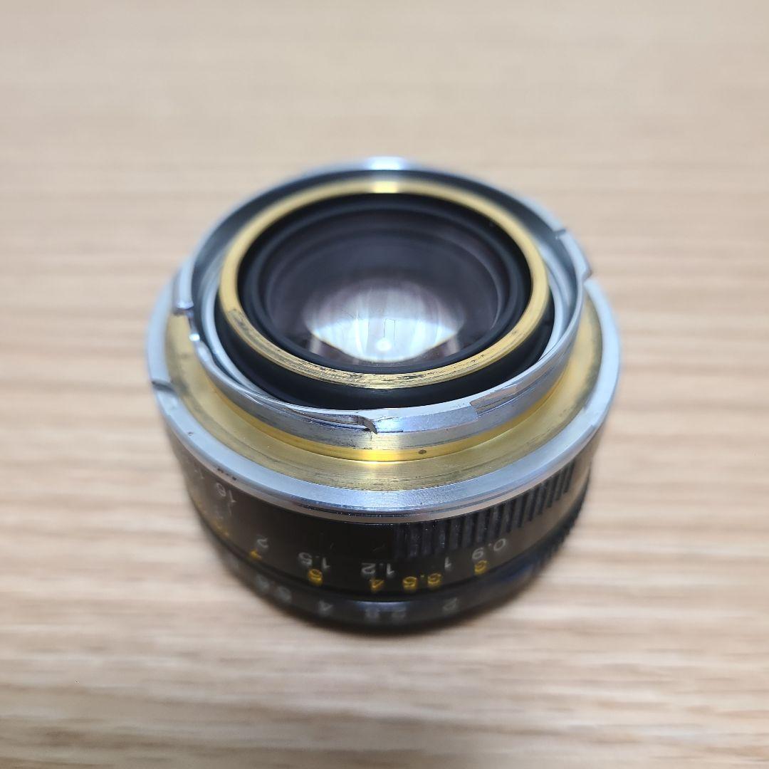 Konica UC-HEXANON (L) 35mm F2 (黒鏡筒)