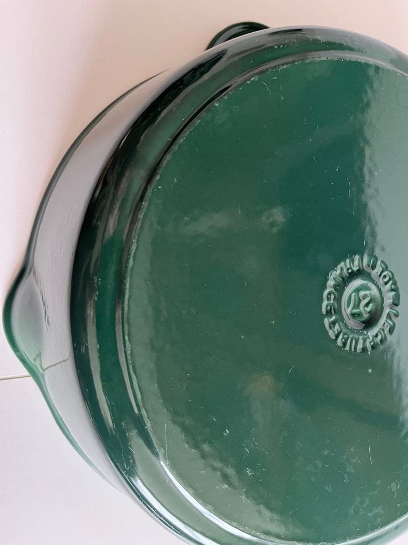 廃盤　ルクルーゼ　 カサドゥ 27cm グリーン