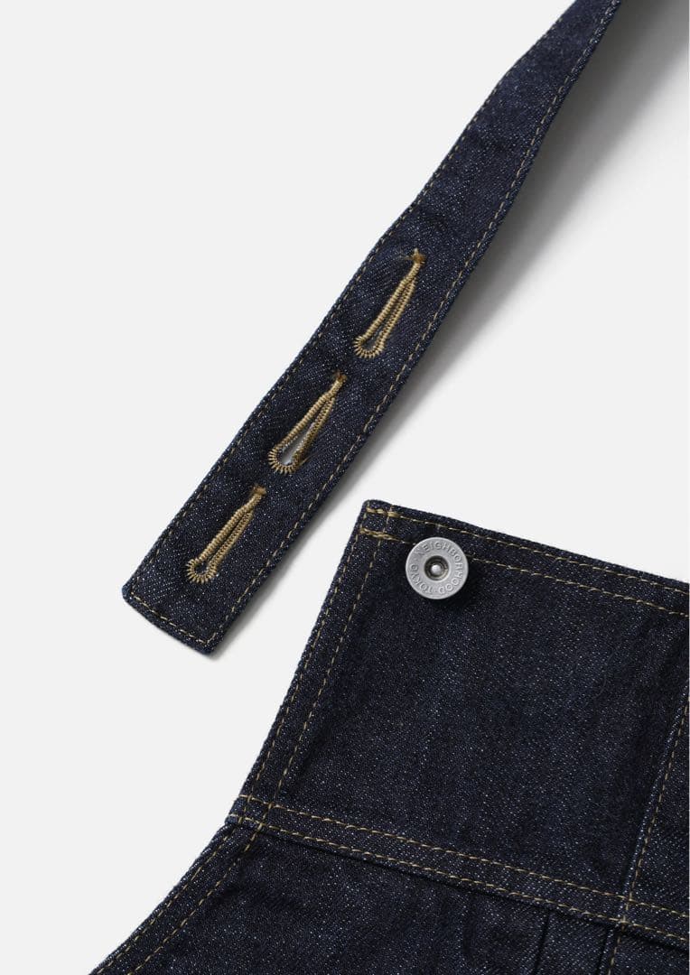 NEIGHBORHOOD DENIM APRON エプロン LOGO