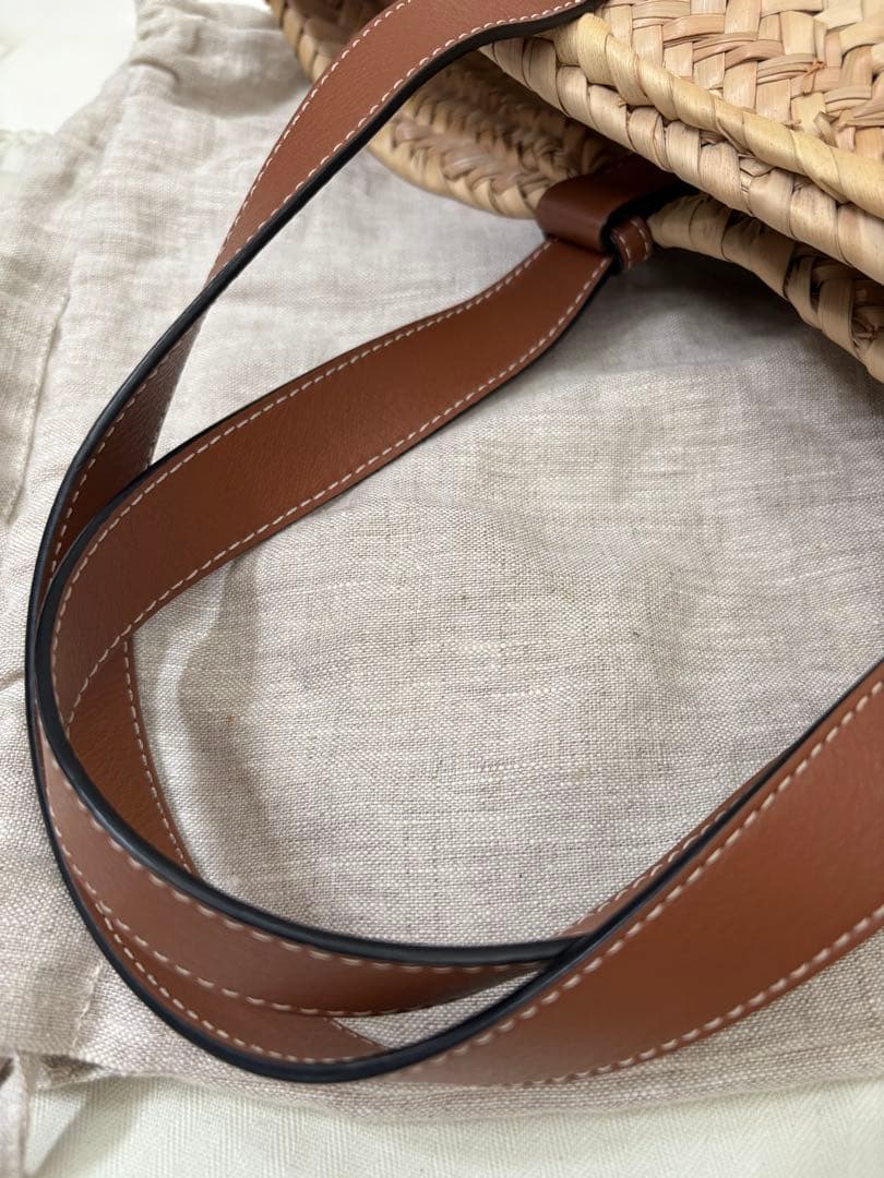 LOEWE ロエベバスケットバッグミディアム カゴ☆超美品