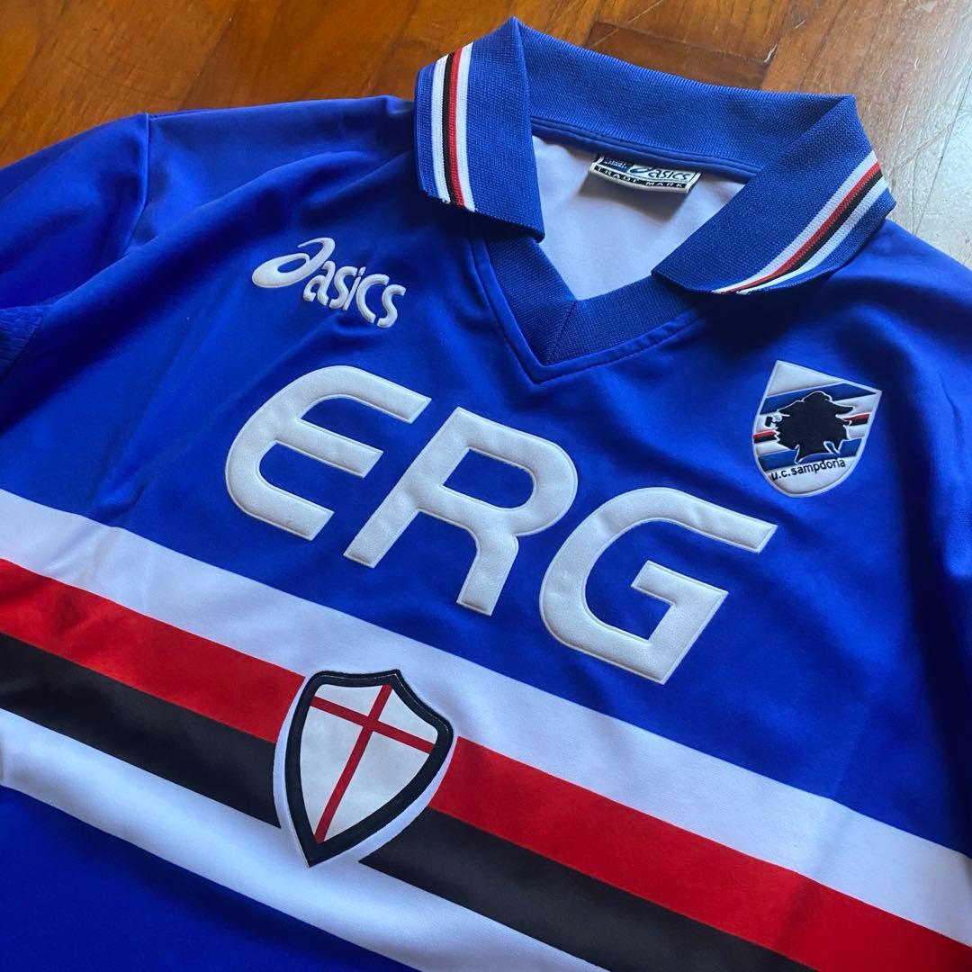サンプドリア  03/04 ユニフォーム asics イタリア製