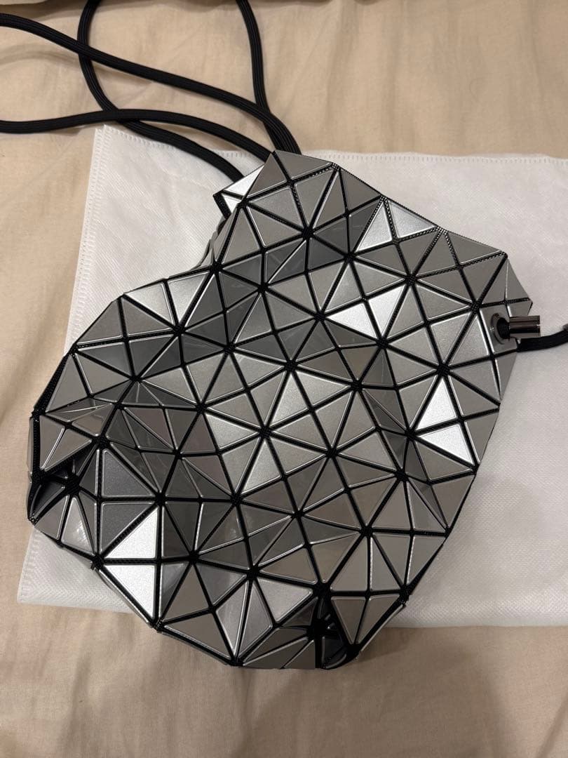 BAOBAO ISSEY MIYAKE WRING ショルダーバック シルバー