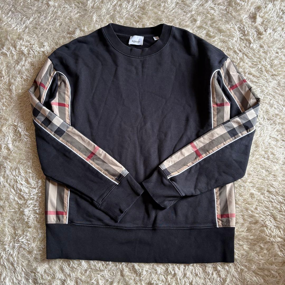 BURBERRY バーバリーロンドン ノバチェック スウェット XS〜S